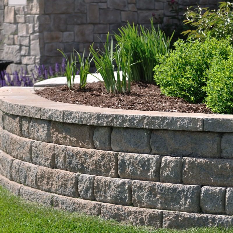 Retaining Wall at a Residential Home